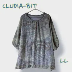＊CLUDIA-BIT＊LLサイズ チュニック 大きいサイズ エレガント