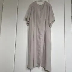 サマンサモスモス　S M2 ロングワンピース綿麻