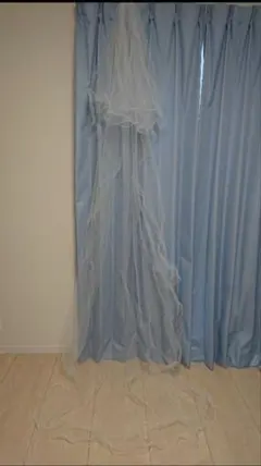 ウェディングベール ロング アイボリー