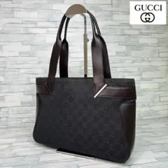 極美品　150 GUCCI グッチ　ハンドバッグ　トートバッグ　GG柄 ku4