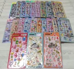 キャラクターシール まとめ売り ぷっくりシール