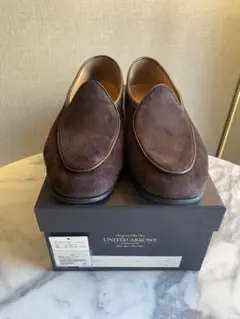 UNITED ARROWS ヴァンプ スエード スリッポン【定価】29,700円