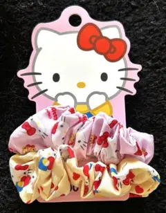 韓国ダイソー　ハローキティーシュシュ２個セット新品　未使用