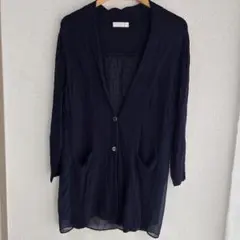 any SiS エニィスィス カーディガン ロング カーディガン M 春 夏 黒のサムネイル