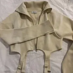 MAISON SPECIAL ジップアップ ニット カーディガンのサムネイル