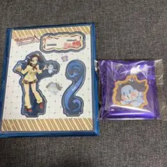 鬼滅の刃 バレンタイン アクリルスタンド アニマルクッキーバッジ 神崎アオイ