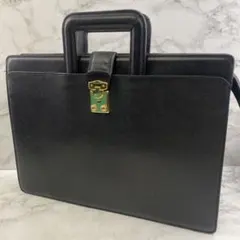 LANCEL ランセル フランス製 本革 レザー ブリーフケース ビジネスバッグ