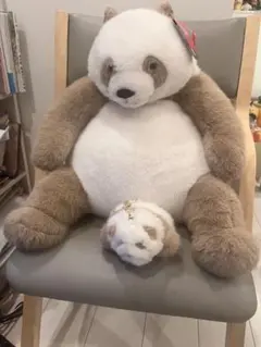 肉球付き茶色パンダ】金玉付きシミュレーション - メルカリ