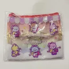 マツケンサンバ ハローキティ クリアラメポーチ タイニーチャム