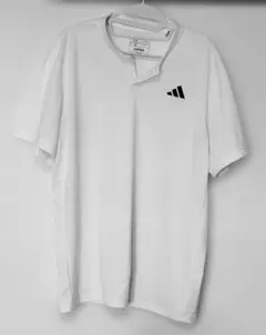 adidas Club Henley ポロ ホワイト 2XL
