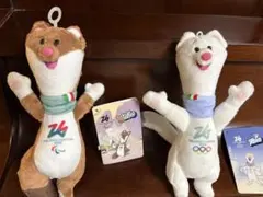 ミラノ コルティナ オリンピック パラリンピック2026 マスコットセット ミラノ・コルティナ2026、オリンピック・パラリンピックマスコット