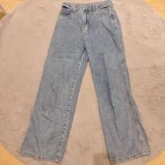 Dazy ライトブルーワイドレッグデニム Sサイズ