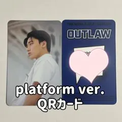 【platform】ATEEZ サン outlaw トレカ QR