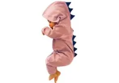 韓国子供服恐竜ロンパースカバーオール90