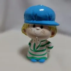 水森亜土 キー坊貯金箱 陶器製 昭和レトロ