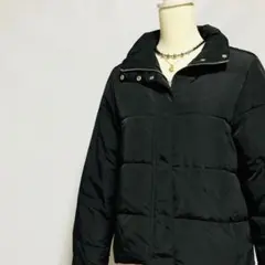 INGNI　ショートジャケット　モコモコ　ショート丈　フルジップ＆ボタン　M
