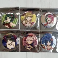 缶バッジ ドルフィンウェーブ ブラインド 全6種 コンプリート 公式イラストのサムネイル