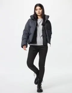 ユニクロのヒートテックスキニーパンツ黒