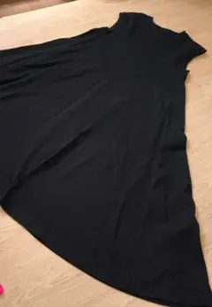 Champion ブラック ノースリーブ ワンピース XS