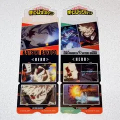 ヒロアカ ブックマークコレクションVol.4 緑谷出久 爆豪勝己