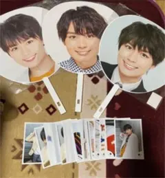 なにわ男子　大西流星　公式写真　うちわセット