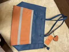 Firano ストライプデザイン ショルダーバッグ、未使用