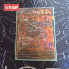 【蟲神器】リュウジンオオムカデ 1枚　☆匿名配送☆のサムネイル