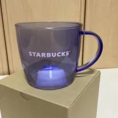 cherry様専用！新品★Starbucks 耐熱グラスマグ ブルー 355ml