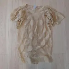 KARIN WALKER RUNWAY ドット柄 半袖トップス UK8