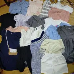 キッズ服　子ども　セット 女の子　まとめ売り　110cm 春夏　半袖　ワンピース