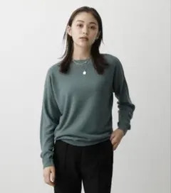 AZUL BY MOUSSY ヌーディハイネックニットトップス