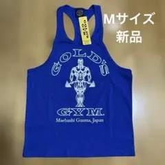 GOLD'S GYM タンクトップ Mサイズ 青