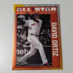 ​【レア】デビッド・オルティーズ 2005 Topps Chrome Rソックス