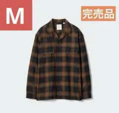ユニクロ　jwa ブラッシュドコットンオーバーサイズシャツM