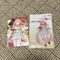 鬼滅の刃 宅麺 甘露寺蜜璃 アクリルスタンド、ポストカード