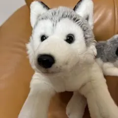 GUND ハスキー犬 Husky ぬいぐるみ 2体セットのサムネイル