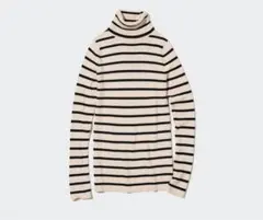 UNIQLO エクストラファインメリノリブタートルネックセーター ユニクロ