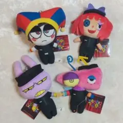 アメイジングデジタルサーカス ぬいぐるみ 学園ver 4点セット - メルカリ