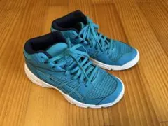 asics DUNKSHOT バスケットボールシューズ ターコイズ21.5cm