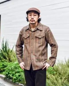CLASS - Tweed Check Western Shirt Jacketのサムネイル