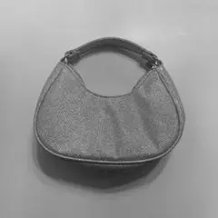 H&M シルバー ハンドバッグ