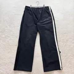 アディダス/M/黒/ベージュ/ジャージパンツ/サイドライン/春秋/スポーツ