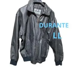 【牛革】DURANTE ブラック レザージャケット LL ヴィンテージ