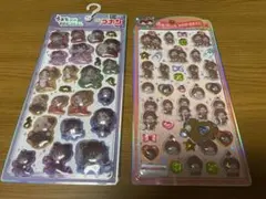 モンチッチ、コナンうるちゅるシールの２つセット