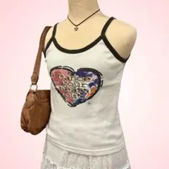 【Y2K】Danceyour heartout キャミソール 平成ギャル 00s