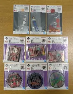 一番くじ　エヴァンゲリオン　ラバーコレクション　アクリルスタンド