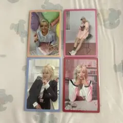 twice formula of love 4枚セット　トレカ　ジョンヨン