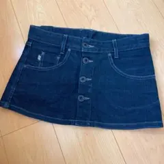 55DSLデニムミニスカート デニムスカートのサムネイル