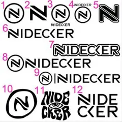 2026年最新】NIDECKERステッカーの人気アイテム - メルカリ