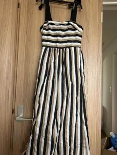 ZARA ストライプ キャミワンピース　やや難有りのサムネイル